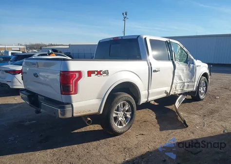 2017 Ford F-150 Lariat from USA, damaged, VIN 1FTEW1EF0HFA10009